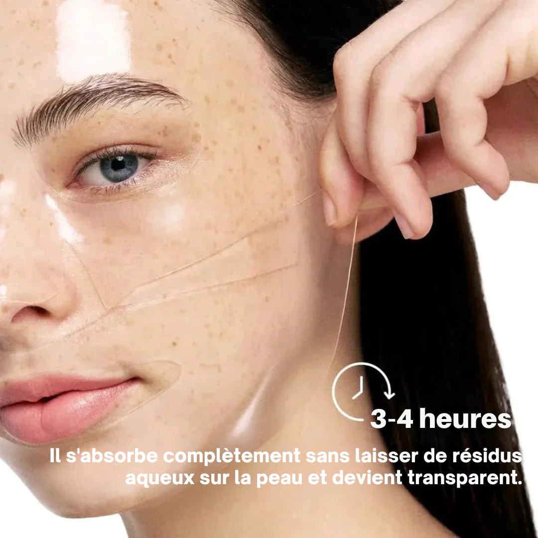 Le masque au biocollagène réduit les rides de 75 % après une seule application