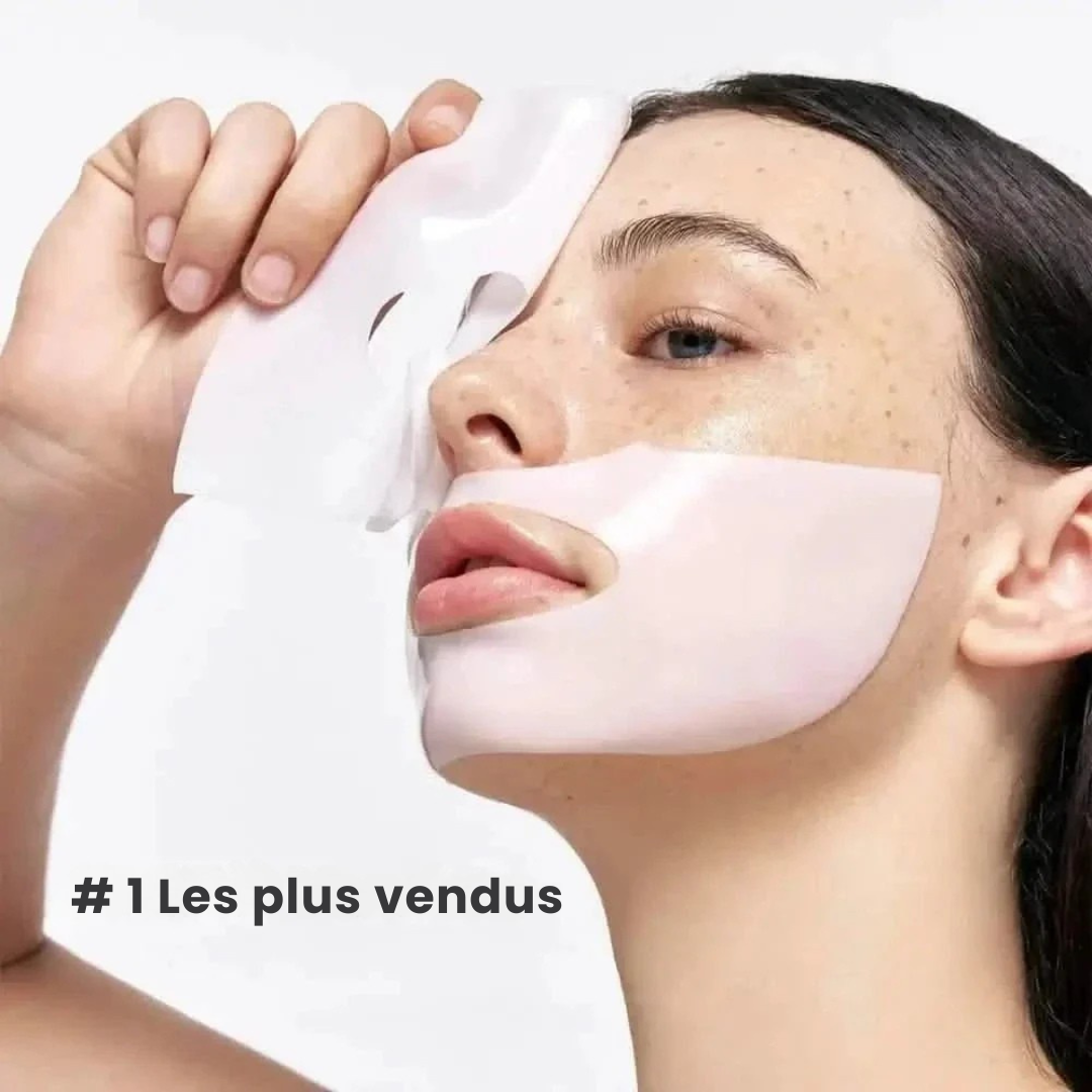 Le masque au biocollagène réduit les rides de 75 % après une seule application